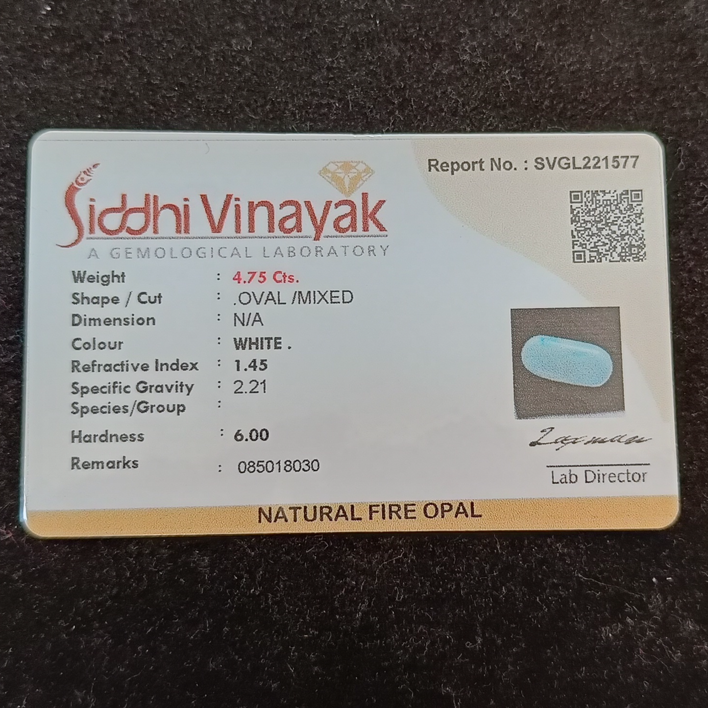 White Opal - 4.75 Carats