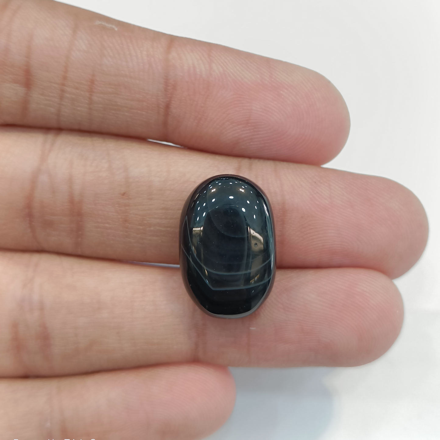 Sulemani Hakik (Black Agate) - 16.83 Carats