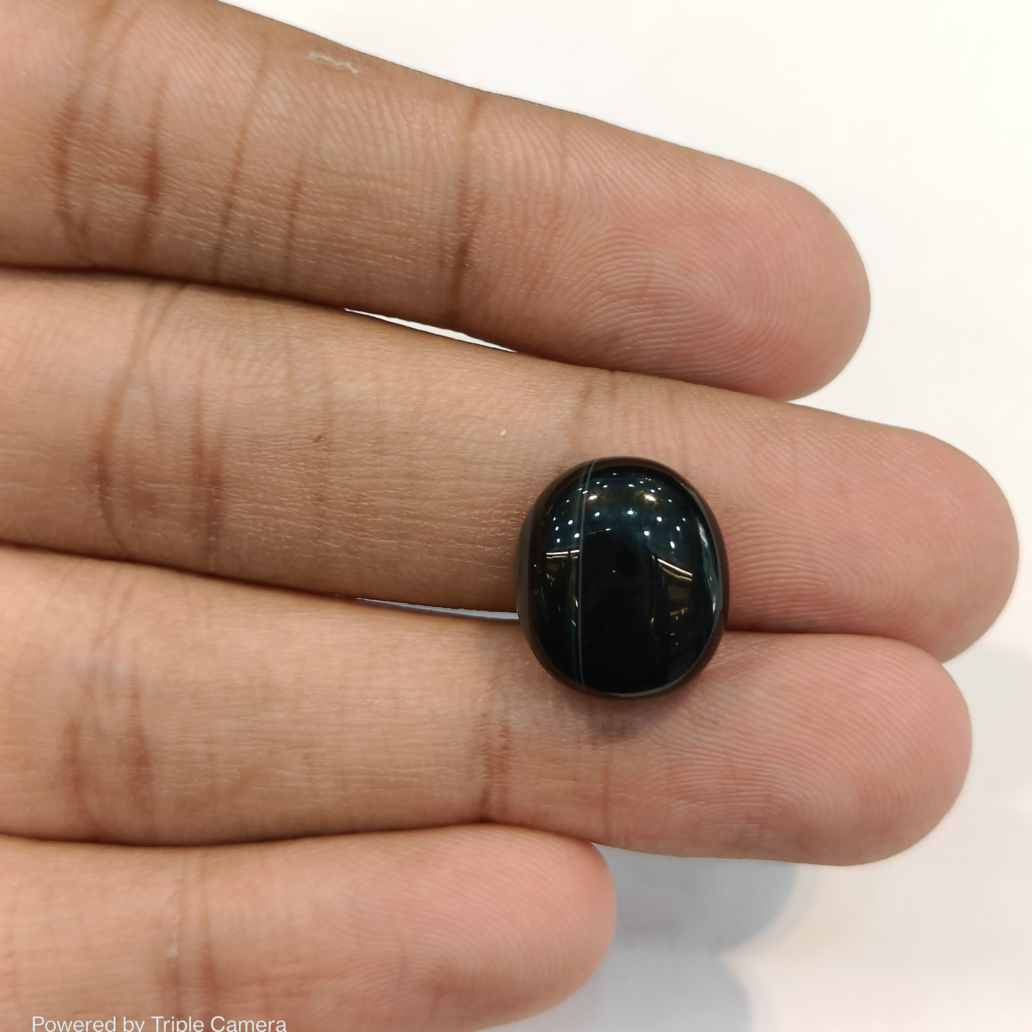 Sulemani Hakik (Black Agate) - 10.75 Carats