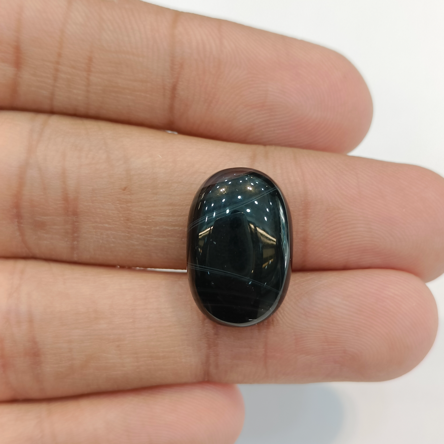 Sulemani Hakik (Black Agate) - 14.78 Carats