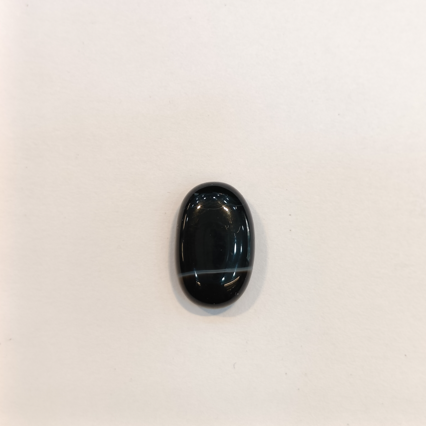 Sulemani Hakik (Black Agate) - 9.60 Carats