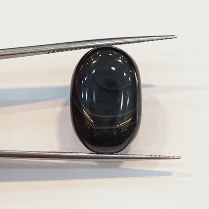 Sulemani Hakik (Black Agate) - 16.83 Carats